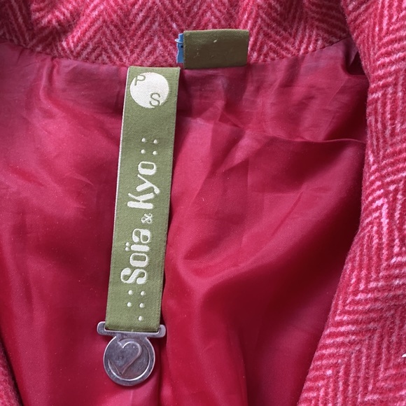 Soia and Kyo woollen jacket, chevron - Picture 2 of 6